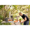 Ooni Pro 16 in. Charcoal/Wood Pellet Outdoor Pizza Oven Silver