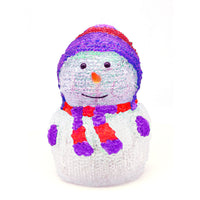 Alpine LED Snow Baby Christmas Decoration White Acrylic (Pack of 4)