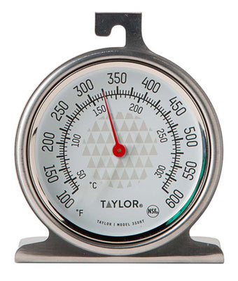 TruTemp Oven Thermometer, Stainless Steel, 2-1/4-In.