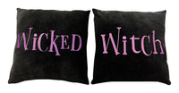 Dyno Wicked And Witch 18 in. H x 18 in. W x 18 in. L 1 pk Throw Pillow (Pack of 4)