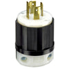 Leviton Industrial Nylon Grounding Locking Plug L14-20P 18-10 AWG 3 Pole 4 Wire