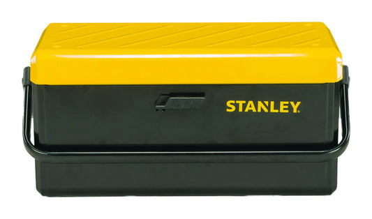 Stanley  22 in. Metal  Tool Box  11.6 in. W x 12 in. H Yellow/Black