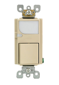 Leviton Decora 15 amps Toggle Switch Ivory 1 pk