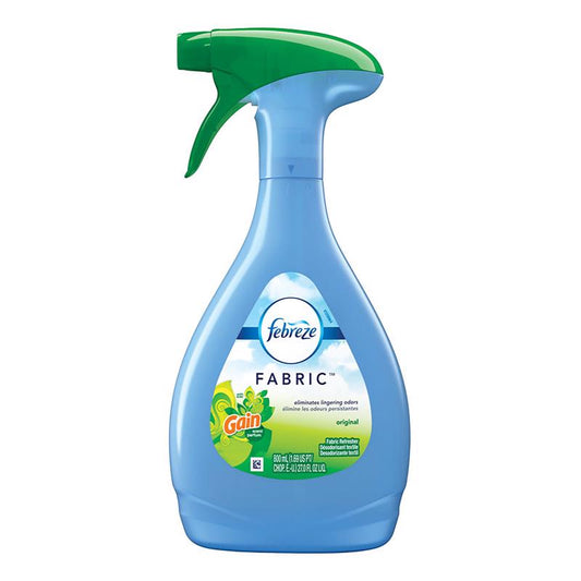 Febreze Fabric Original Scent Odor Eliminator 27 oz Liquid (Pack of 4)