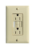 Pass & Seymour 15 amps 125 V Ivory GFCI Outlet 5-15R 1 pk