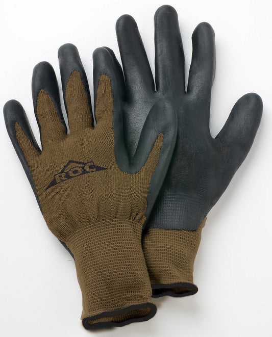 Magid Glove ROC40TM Medium Men's Bamboo The Roc® Knit With Nitrile Gloves (Pack of 6)