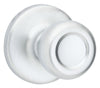 Kwikset  Mobile Home  Satin Chrome  Steel  Passage Door Knob  3  Right or Left Handed
