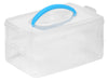 Snapware Transparent Plastic Blue 2-Layer Stackable Storage Box 5.25 H x 9 W x 6 D in.