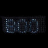 Mr. Christmas White Plastic LED Programmable Message Banner 11.75 H x 31.5 W in.