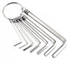 Great Neck Metric Hex Key Set 7 pc
