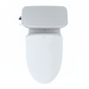 TOTO® Drake® WASHLET®+ Two-Piece Elongated 1.28 GPF TORNADO FLUSH® Toilet with Auto Flush, Cotton White - MW7763046CEGA#01