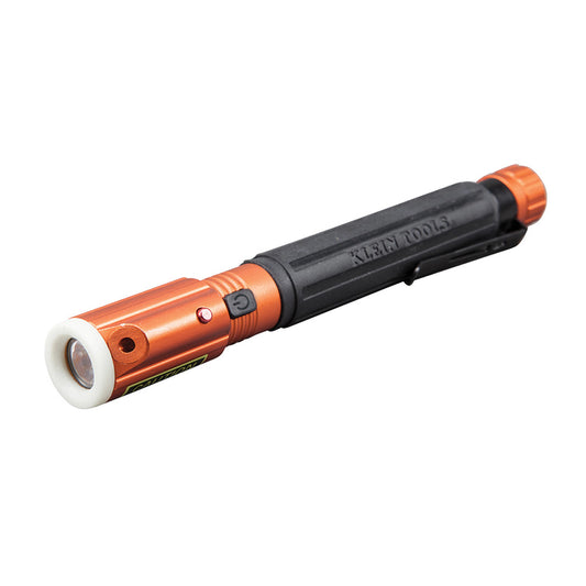 Klein Tools 45 lumens Black/Orange LED Pen Light AAA Battery