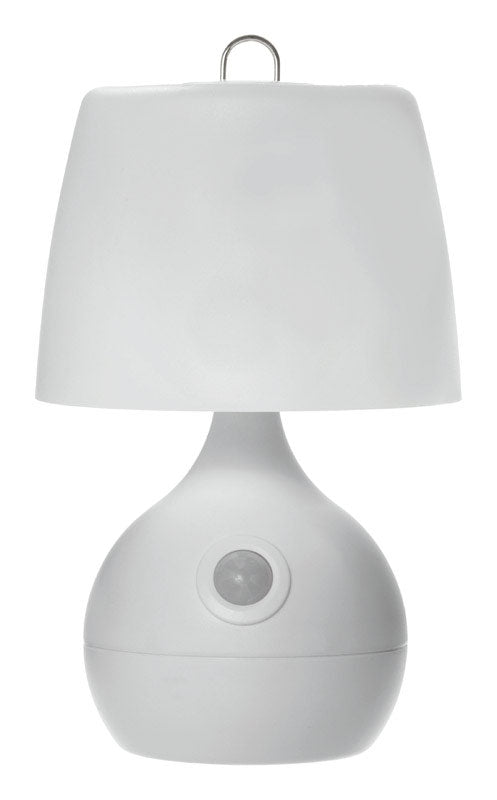 Fulcrum  9 in. White  Table Lamp