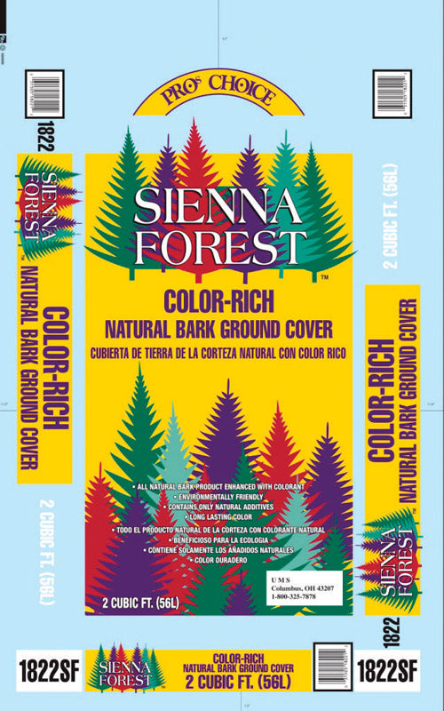 Sienna Forest Color Enhanced Mulch
