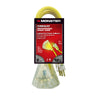 Monster Just Power It Up Outdoor 2 ft. L Yellow Extension Cord 12/3 SJTW