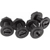 Bell Black Metal/Nylon License Plate Fasteners