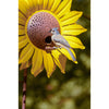 Desert Steel  Sunflower  Wild Bird  16 oz. Steel  Decorative  Bird Feeder  1 ports