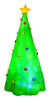 Gemmy Airblown Polyester Green Plug-In LED Inflatable Christmas Tree Decoration 96.06 Hx44.09 L in.