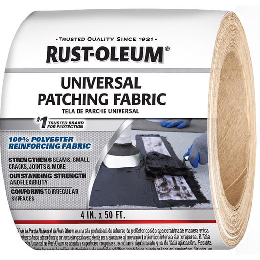 Rust-Oleum Universal White Polyester Patching Fabric 50 ft. (Pack of 12)