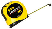 Stanley  LeverLock  16 ft. L x 0.75 in. W Tape Measure  Yellow  1 pk