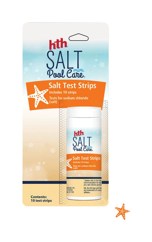 HTH Salt Pool Care Test Strip 1.3 oz.