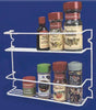 Grayline 11.5 in. L X 3 in. W X 8 in. H White Spice Organizer
