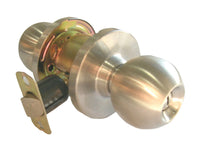 Tell Cortland Satin Chrome Privacy Lockset 1-3/4 in.
