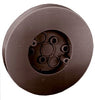 Carlon 6-1/2 in.   Round Phenolic 1 gang Surface Mount Box Brown