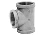 Anvil  3/8 in. FPT   x 3/8 in. Dia. FPT  Black  Malleable Iron  Tee