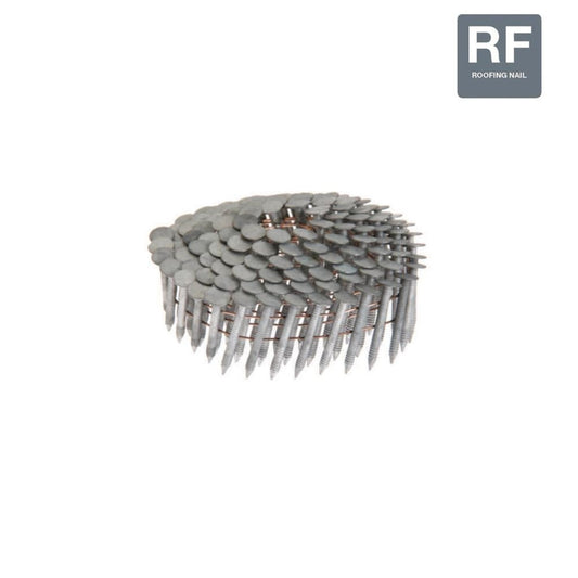 Grip-Rite 1-1/4 in. Wire Coil Roofing Nails 15 deg. Ring Shank 7200 pk