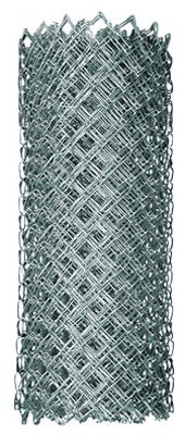 Chain Link Fence Fabric, Galvanized, 12.5-Ga., 72-In. x 50-Ft.