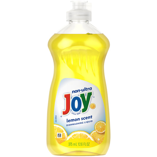 Joy Non-Ultra Lemon Scent Liquid Dish Soap 12.6 oz. 1 pk (Pack of 12)