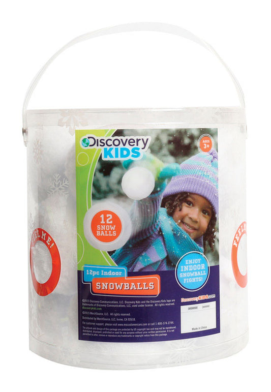 Discovery Kids Indoor Snowballs 3 in. (Pack of 6)