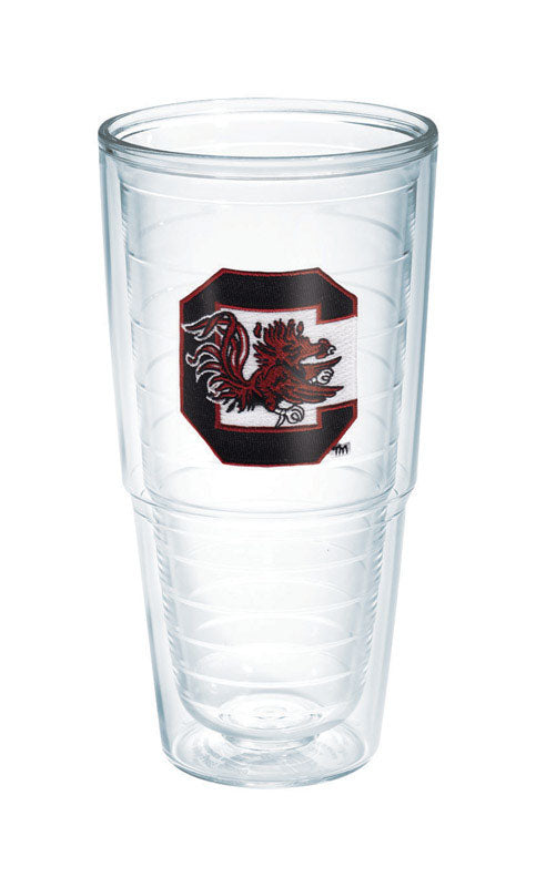 Tervis  24 oz. Gamecock  Tumbler  Clear