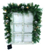 Celebrations  Home  White/Green  Christmas Garland  Christmas Decor (Pack of 3)
