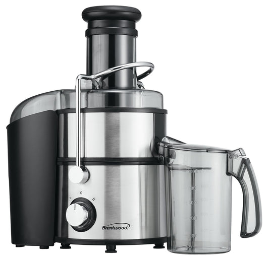 Brentwood JC-500 Stainless Steel 2-Speed Power Juicer