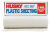 Husky 10 ft. W X 100 ft. L X 2 mil T Plastic Sheeting 1 pk