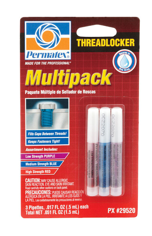 Permatex 29520 Multipack Threadlocker Assortment