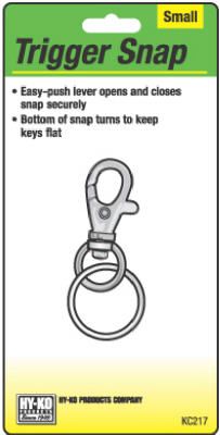 Trigger Snap with Split Ring, Small (Pack of 5)