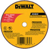 DeWalt High Performance 3 in. D X 3/8 in. Aluminum Oxide Cut-Off Wheel 1 pc