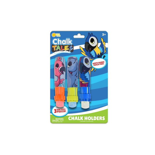 Sunny Days  Chalk Tales  Chalk with Chalk Holders  Assorted  3 pc