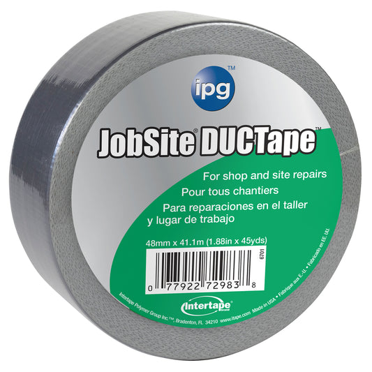 IPG 1.87 in. W X 45 yd L Silver Duct Tape