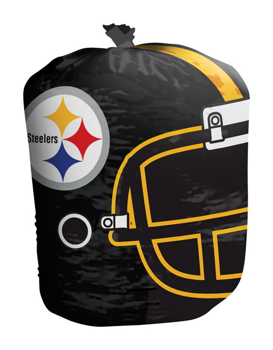 Stuff-A-Helmet  Pittsburgh Steelers  57 gal. Lawn & Leaf Bags  Twist Tie  1 pk