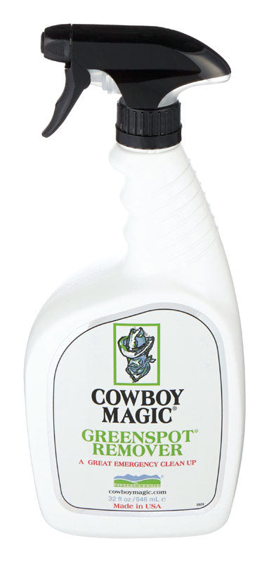 Cowboy Magic  Liquid  Greenspot Remover  For Horse 32 oz.