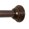 Zenith Products Tension Curtain Rod 72 in. L Oil Rubbed Bronze Brown