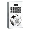 Kwikset SmartKey Polished Chrome Metal Electronic Deadbolt