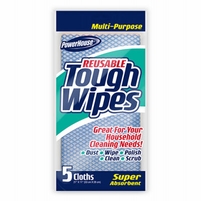 Household Tough Wipes, Reusable, 8-Pk. (Pack of 24)