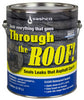 Sashco Through The Roof Clear Elastomeric Roof Sealant 1 gal (Pack of 2).