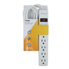 Southwire Woods 6 ft. L 6 outlets Power Strip White