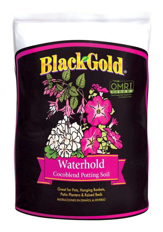 Black Gold 1402030 8 QT P 8 Quart Waterhold Cocoblend Potting Soil                                                                                    